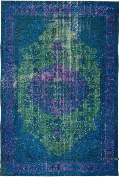 Alfombra Tallada a Mano Sobre Teñida - 228 cm x 334 cm