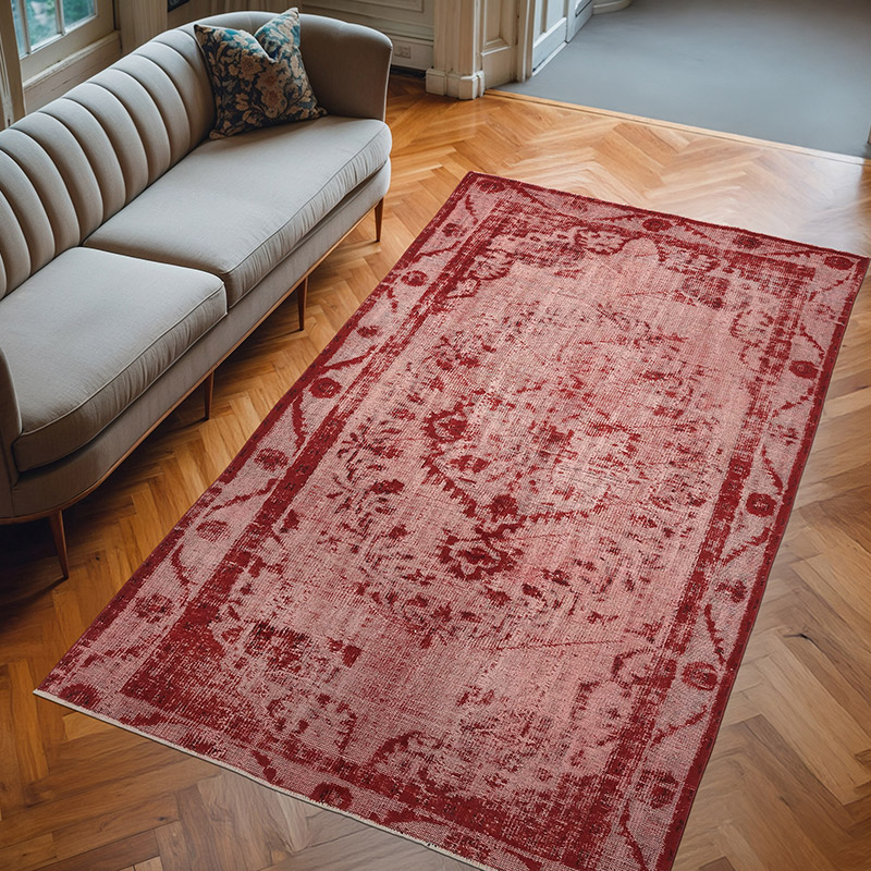 El Oyması Boyalı Halı - 175 cm x 295 cm - K0082214