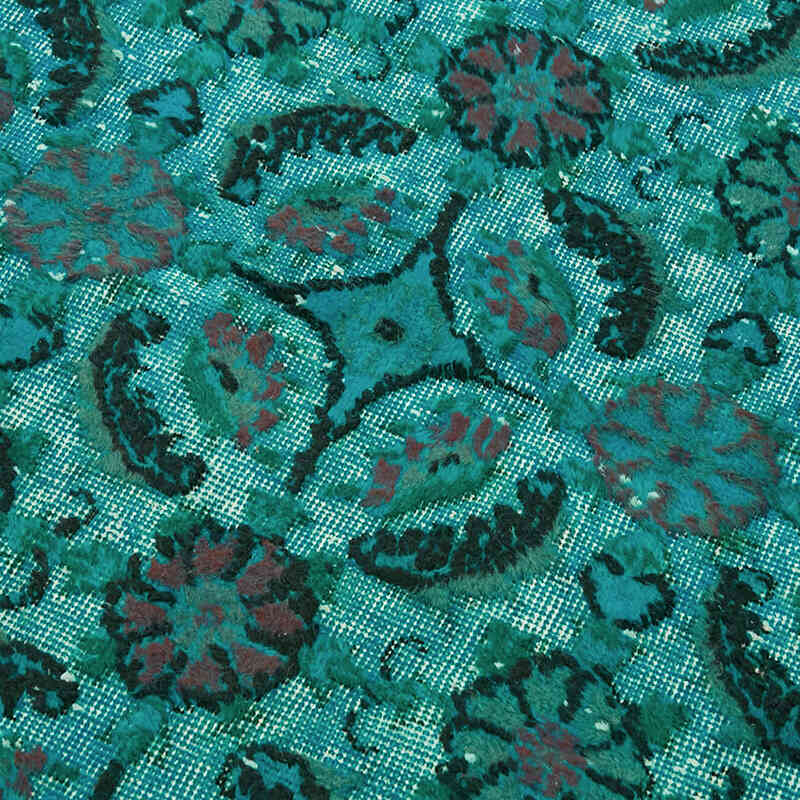 Hand Carved Over-Dyed Rug - 3' 9" x 6' 6" (45" x 78") - K0082215