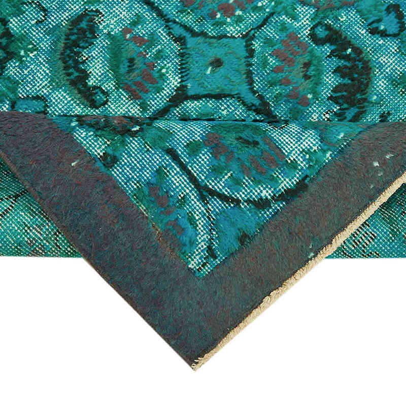 Hand Carved Over-Dyed Rug - 3' 9" x 6' 6" (45" x 78") - K0082215