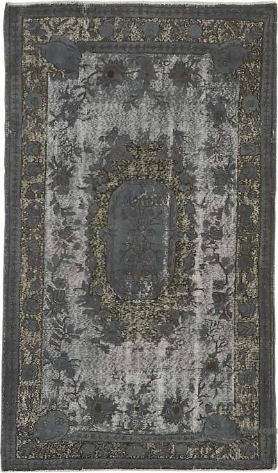 El Oyması Boyalı Halı - 128 cm x 220 cm