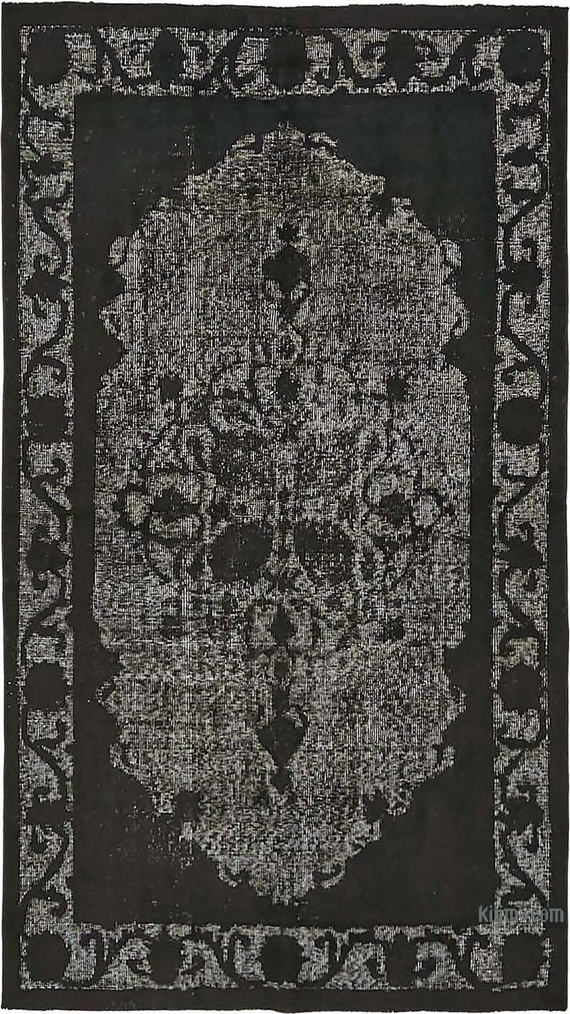 Alfombra Tallada a Mano Sobre Teñida - 117 cm x 206 cm - K0082219
