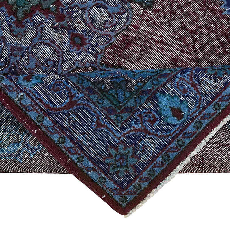 Hand Carved Over-Dyed Rug - 3' 11" x 7' 3" (47" x 87") - K0082220