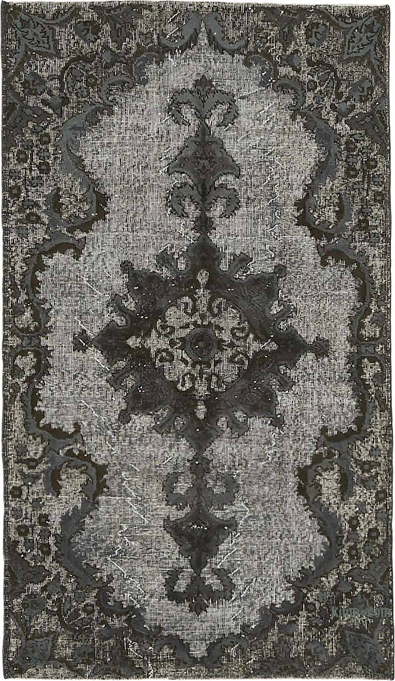 Alfombra Tallada a Mano Sobre Teñida - 120 cm x 211 cm - K0082223