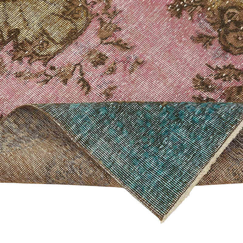Hand Carved Over-Dyed Rug - 4'  x 6' 11" (48" x 83") - K0082224