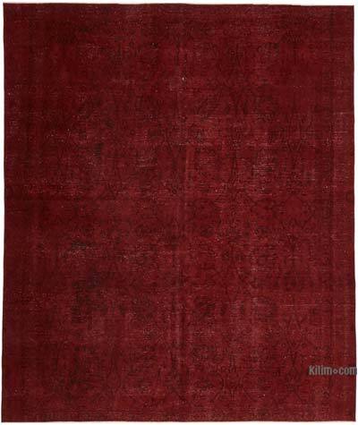Alfombra Oriental Vintage Teñida a Mano Sobretintada - 250 cm x 300 cm