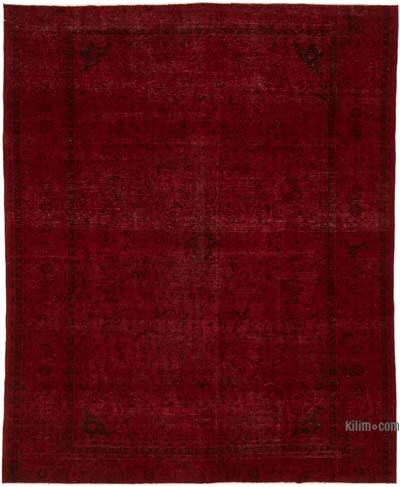 Alfombra Oriental Vintage Teñida a Mano Sobretintada - 250 cm x 300 cm