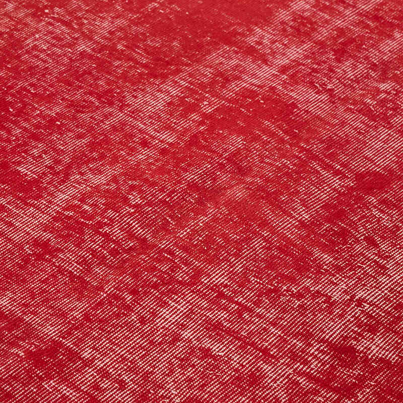 Overdyed Vintage Hand-knotted Oriental Rug - 8' 2" x 9' 10" (98" x 118") - K0082227