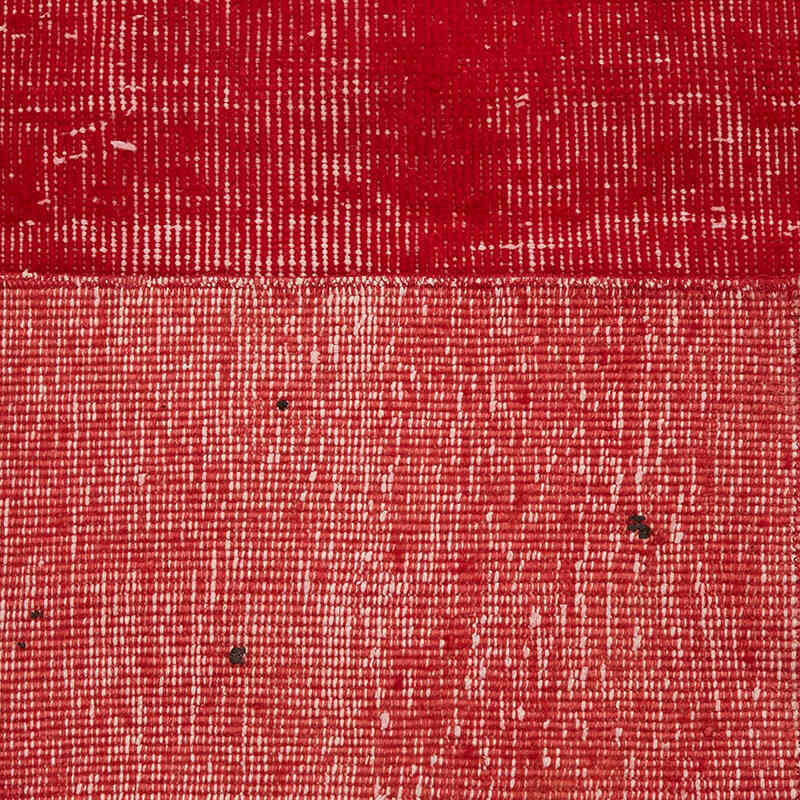 Overdyed Vintage Hand-knotted Oriental Rug - 8' 2" x 9' 10" (98" x 118") - K0082227