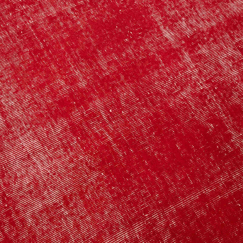 Overdyed Vintage Hand-knotted Oriental Rug - 8' 2" x 9' 10" (98" x 118") - K0082227