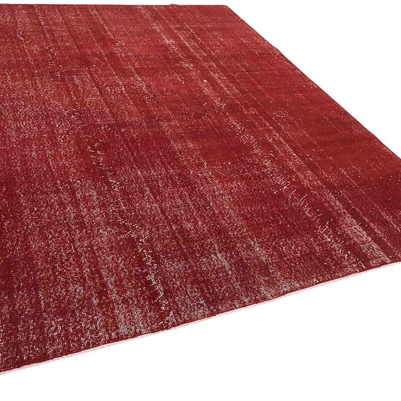 Alfombra Oriental Vintage Teñida a Mano Sobretintada - 250 cm x 300 cm - K0082228