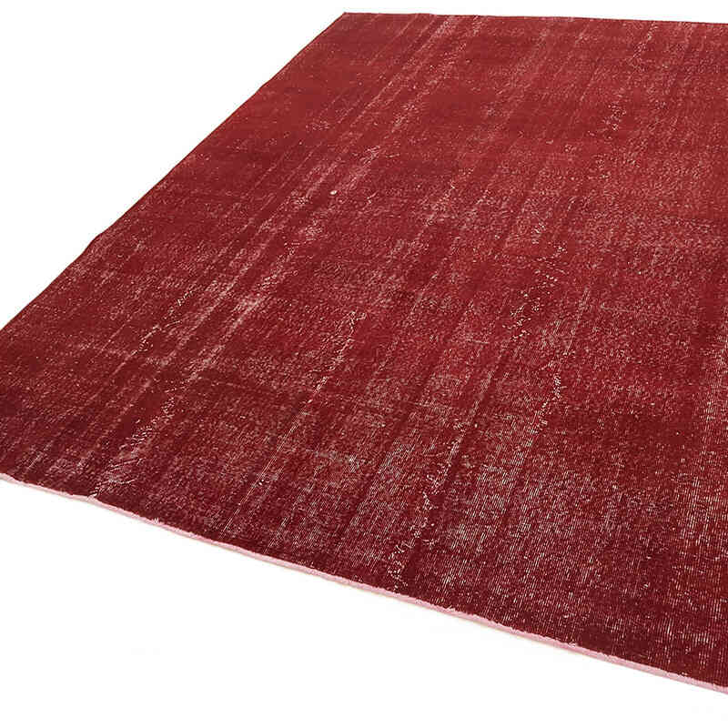 Alfombra Oriental Vintage Teñida a Mano Sobretintada - 250 cm x 300 cm - K0082228