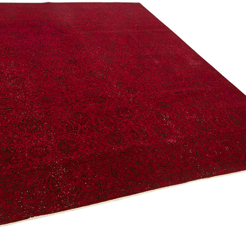 Alfombra Oriental Vintage Teñida a Mano Sobretintada - 250 cm x 300 cm - K0082229