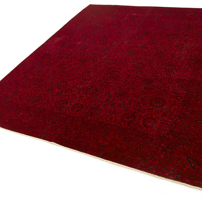 Alfombra Oriental Vintage Teñida a Mano Sobretintada - 250 cm x 300 cm - K0082229