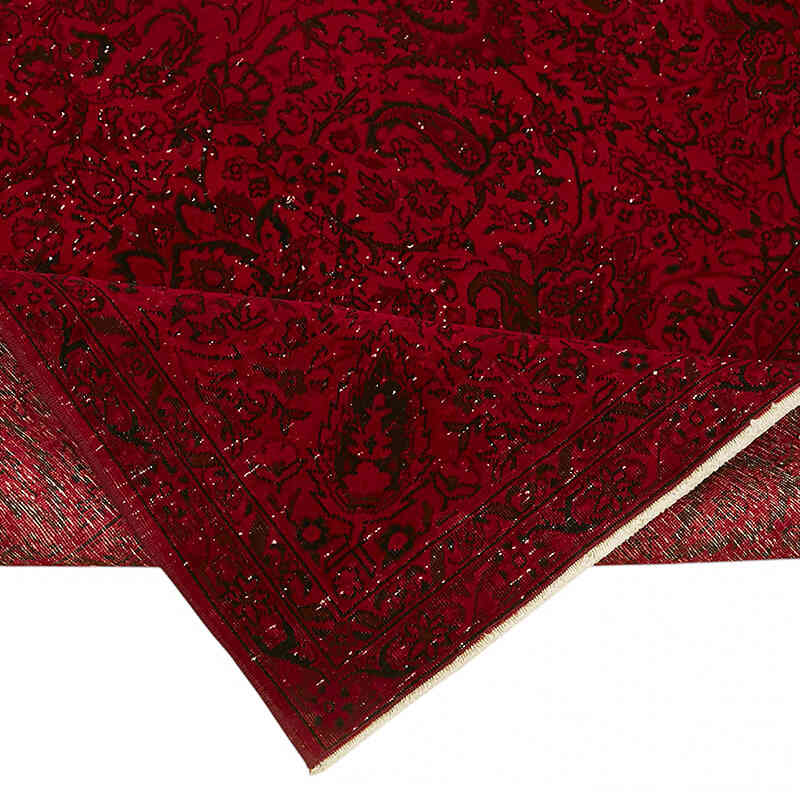 Alfombra Oriental Vintage Teñida a Mano Sobretintada - 250 cm x 300 cm - K0082229