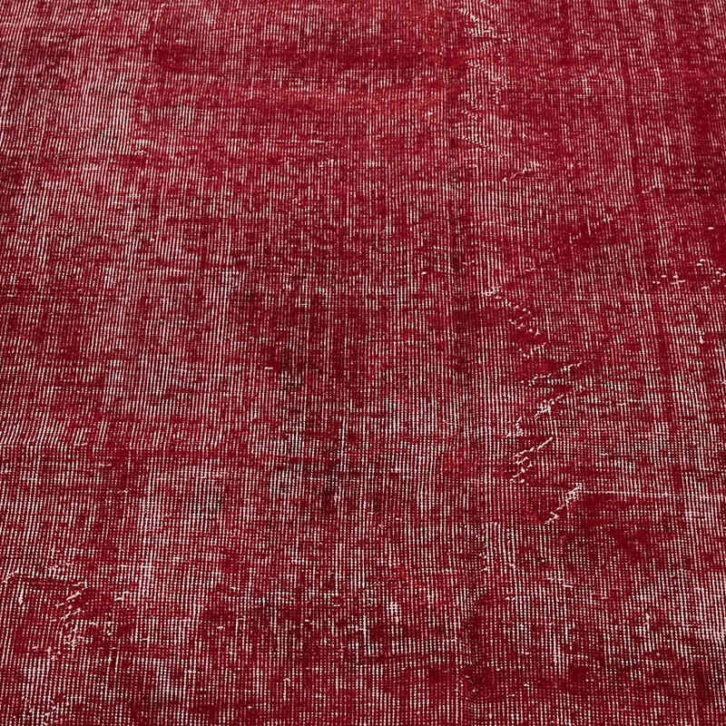 Overdyed Vintage Hand-knotted Oriental Rug - 8' 2" x 9' 10" (98" x 118") - K0082230