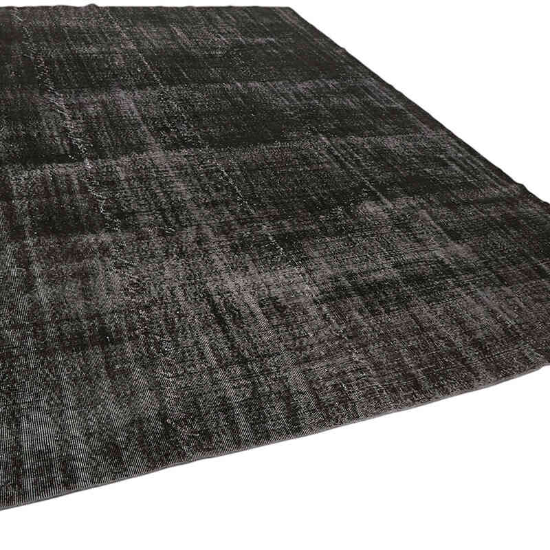 Overdyed Vintage El Dokuma Oryantal Halı - 271 cm x 354 cm - K0082231