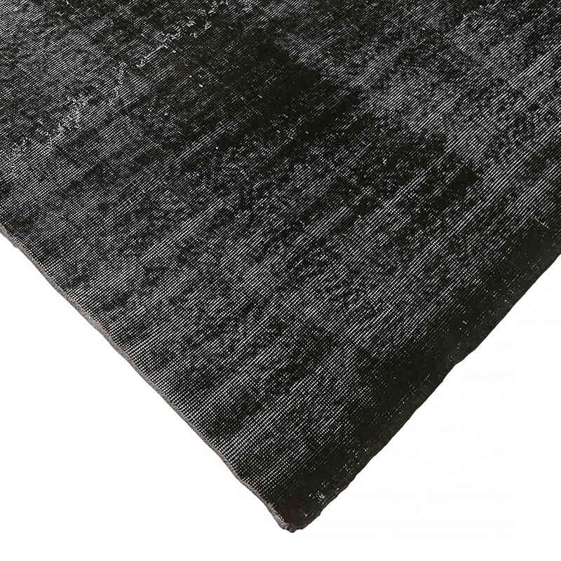 Overdyed Vintage El Dokuma Oryantal Halı - 271 cm x 354 cm - K0082231
