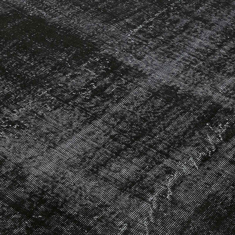 Overdyed Vintage El Dokuma Oryantal Halı - 271 cm x 354 cm - K0082231