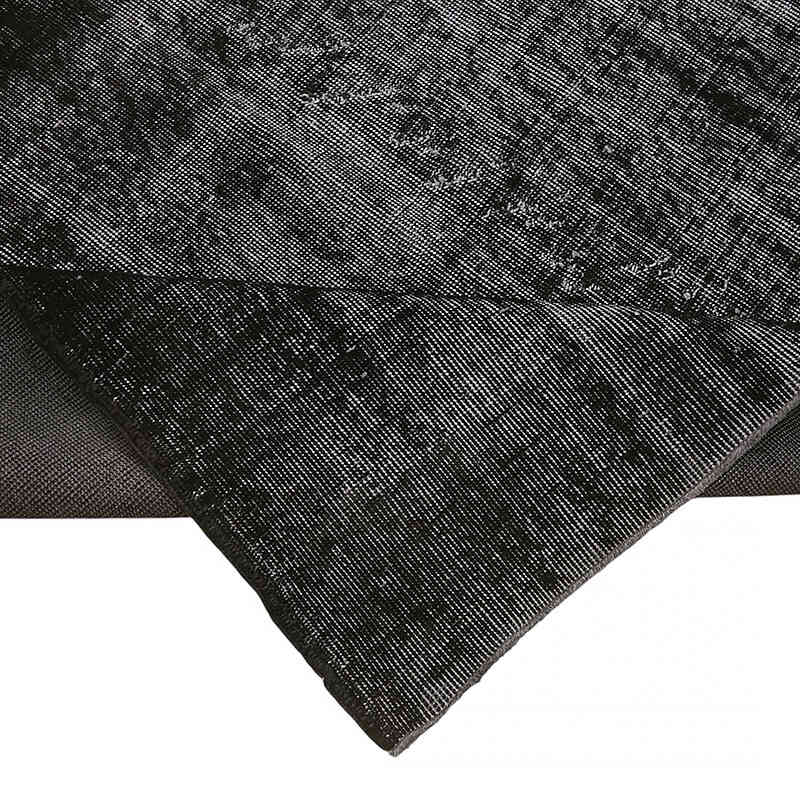 Overdyed Vintage El Dokuma Oryantal Halı - 271 cm x 354 cm - K0082231
