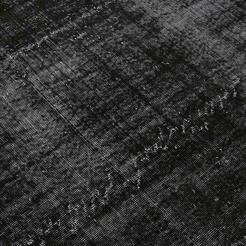 Overdyed Vintage El Dokuma Oryantal Halı - 271 cm x 354 cm - K0082231
