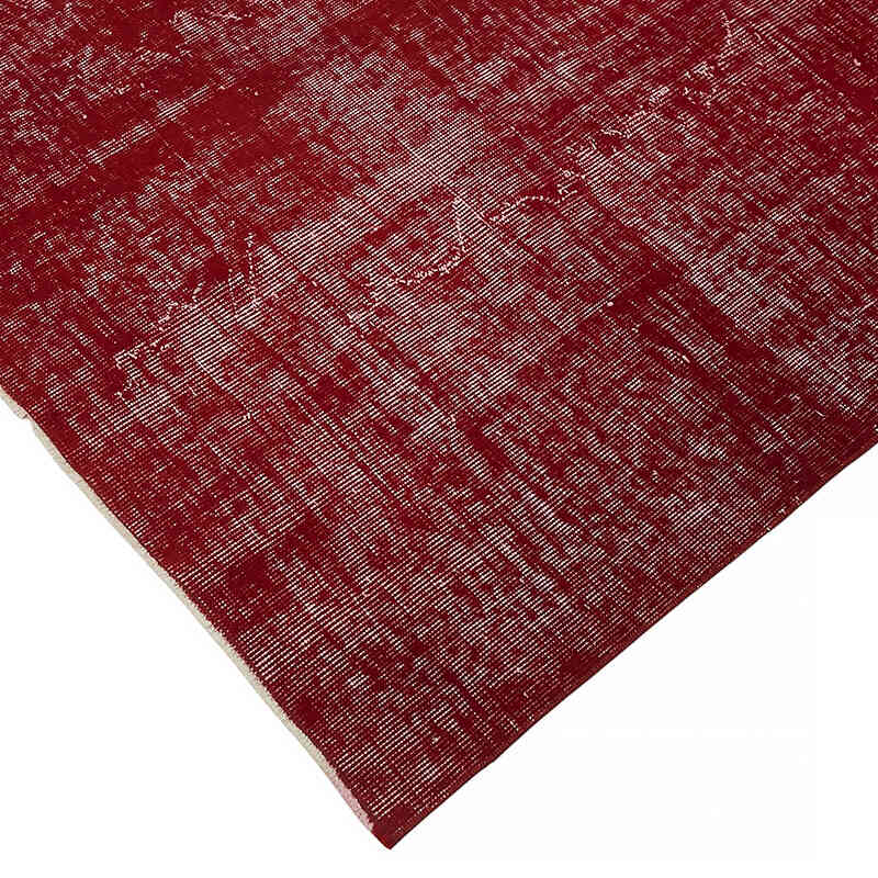 Overdyed Vintage Hand-knotted Oriental Rug - 9' 10" x 13' 1" (118" x 157") - K0082234