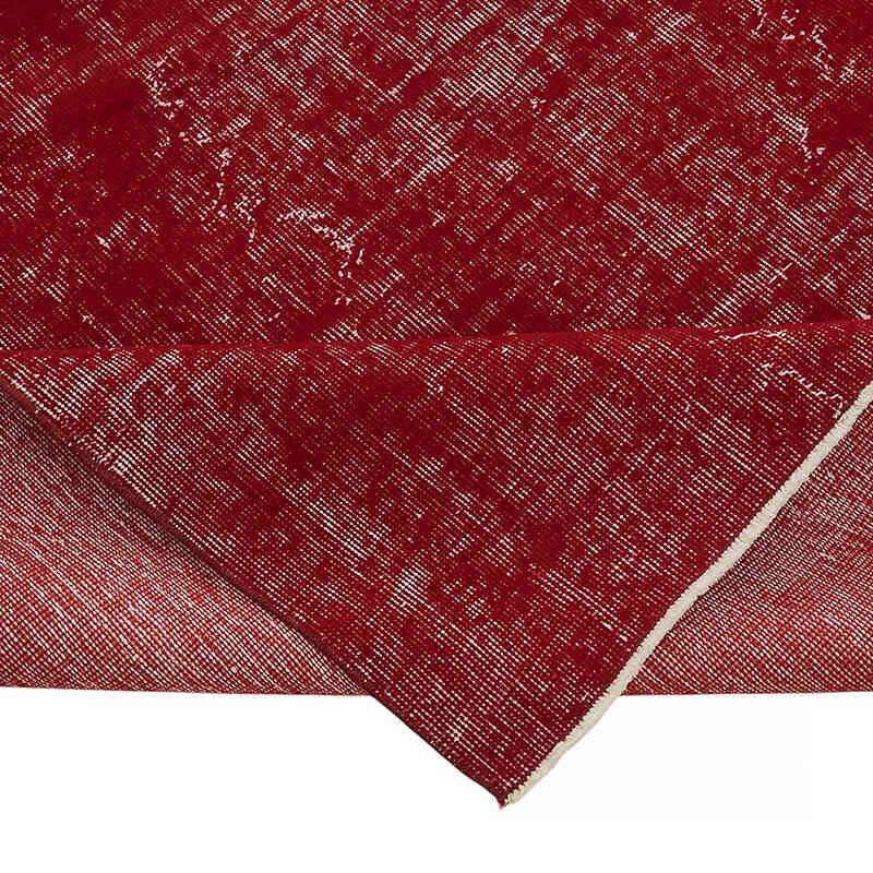 Overdyed Vintage Hand-knotted Oriental Rug - 9' 10" x 13' 1" (118" x 157") - K0082234