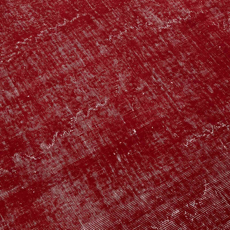 Overdyed Vintage Hand-knotted Oriental Rug - 9' 10" x 13' 1" (118" x 157") - K0082234