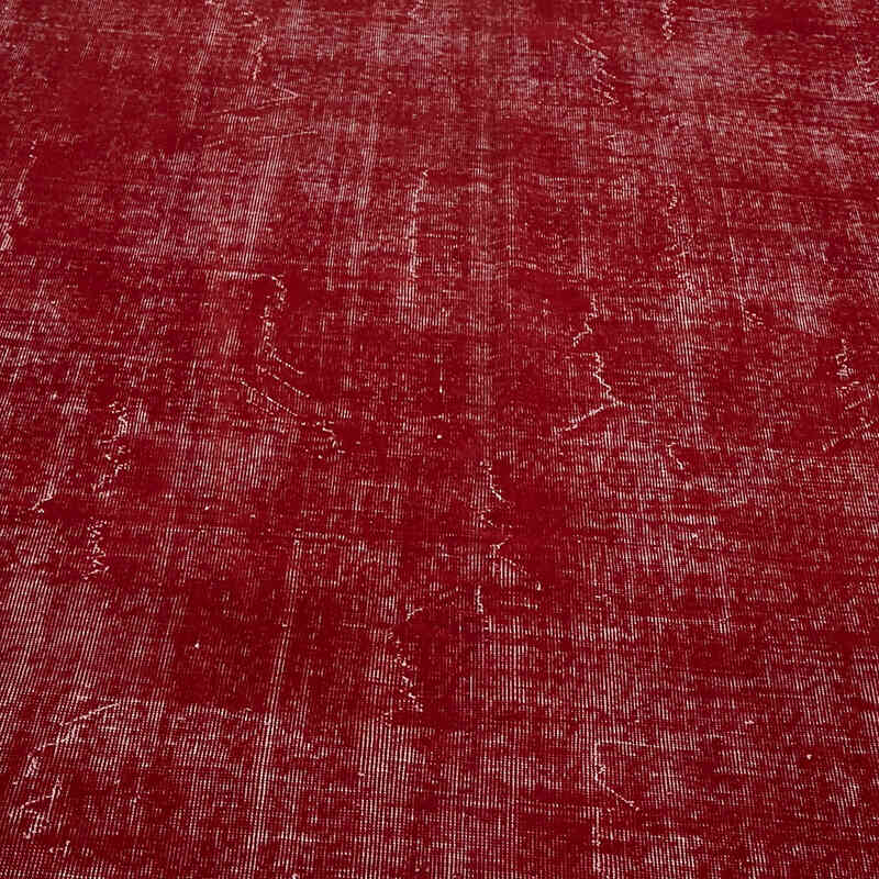 Overdyed Vintage Hand-knotted Oriental Rug - 9' 10" x 13' 1" (118" x 157") - K0082234