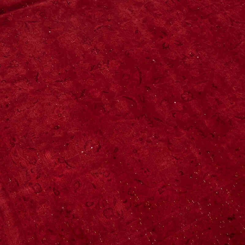 Overdyed Vintage El Dokuma Oryantal Halı - 300 cm x 400 cm - K0082235