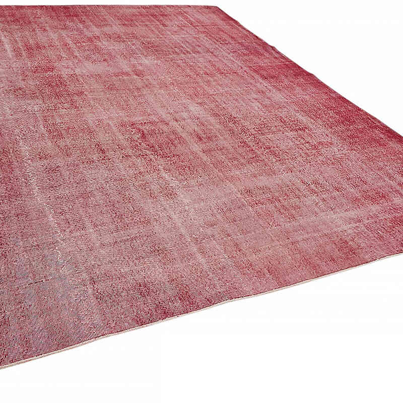 Overdyed Vintage Hand-knotted Oriental Rug - 9' 10" x 13' 1" (118" x 157") - K0082236