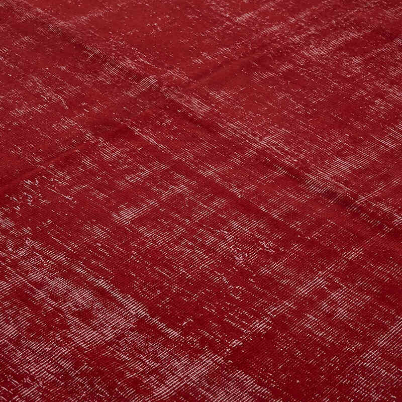 Overdyed Vintage Hand-knotted Oriental Rug - 9' 10" x 13' 1" (118" x 157") - K0082237