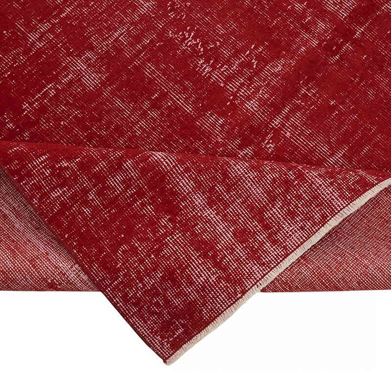 Overdyed Vintage Hand-knotted Oriental Rug - 9' 10" x 13' 1" (118" x 157") - K0082237