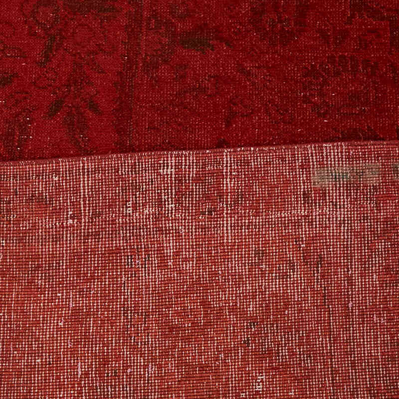 Overdyed Vintage Hand-knotted Oriental Rug - 9' 10" x 13' 1" (118" x 157") - K0082238