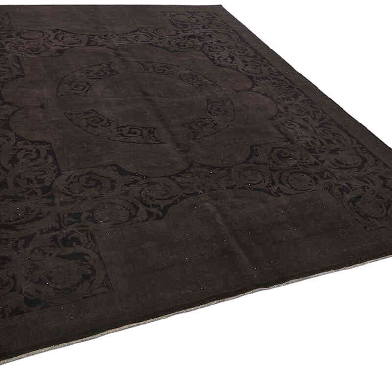 Overdyed Vintage Hand-knotted Oriental Rug - 7' 9" x 9' 7" (93" x 115") - K0082240