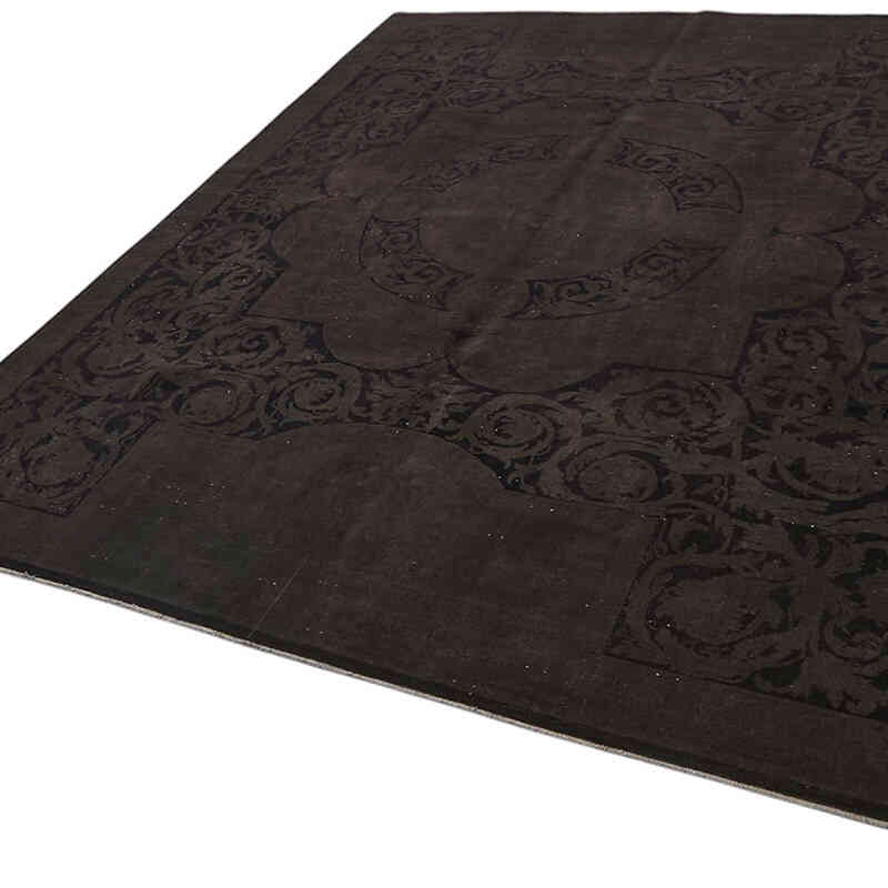 Overdyed Vintage Hand-knotted Oriental Rug - 7' 9" x 9' 7" (93" x 115") - K0082240
