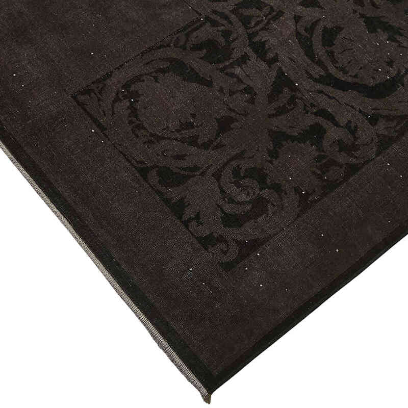 Overdyed Vintage Hand-knotted Oriental Rug - 7' 9" x 9' 7" (93" x 115") - K0082240