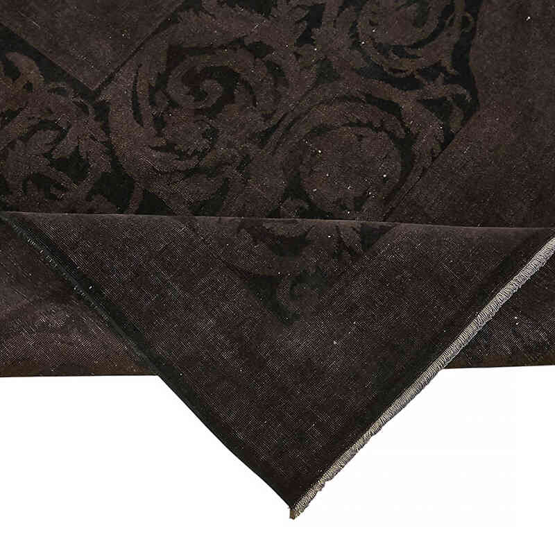 Overdyed Vintage Hand-knotted Oriental Rug - 7' 9" x 9' 7" (93" x 115") - K0082240