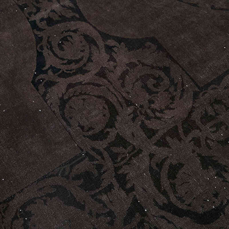 Overdyed Vintage Hand-knotted Oriental Rug - 7' 9" x 9' 7" (93" x 115") - K0082240