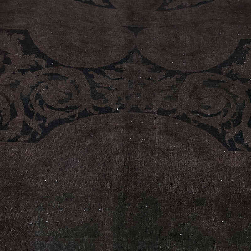 Overdyed Vintage Hand-knotted Oriental Rug - 7' 9" x 9' 7" (93" x 115") - K0082240