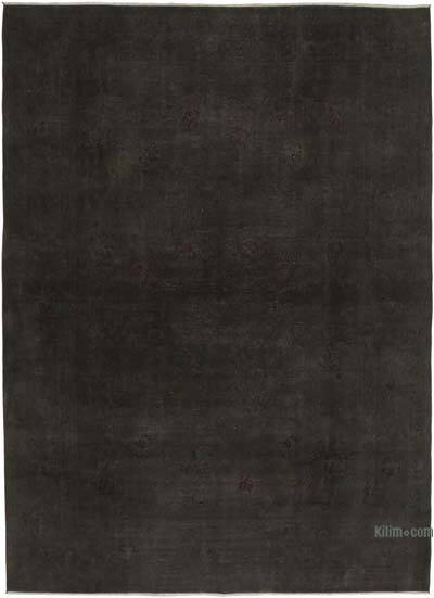 Alfombra Oriental Vintage Teñida a Mano Sobretintada - 255 cm x 350 cm