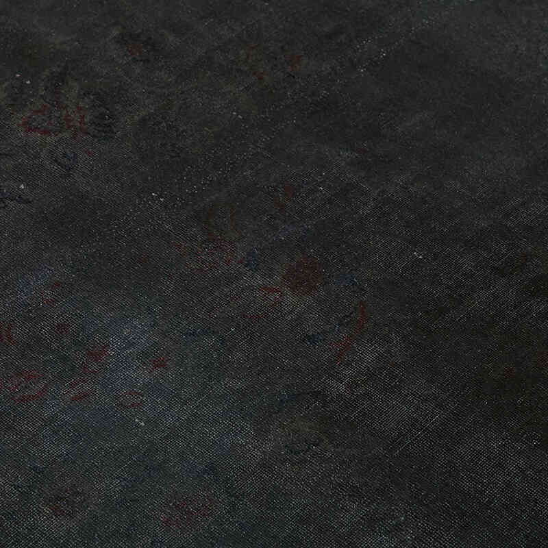Alfombra Oriental Vintage Teñida a Mano Sobretintada - 255 cm x 351 cm - K0082243