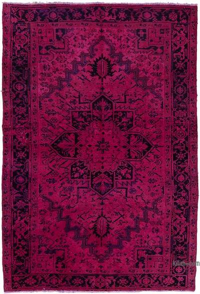 Alfombra Oriental Vintage Teñida a Mano Sobretintada - 200 cm x 300 cm
