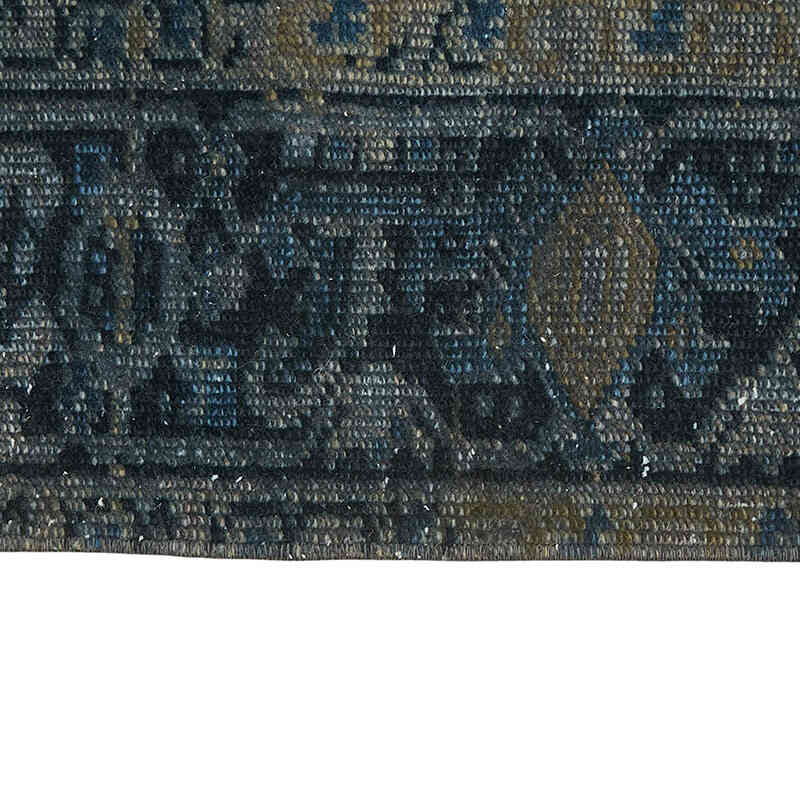 Overdyed Vintage Hand-knotted Oriental Rug - 5' 8" x 7' 5" (68" x 89") - K0082249