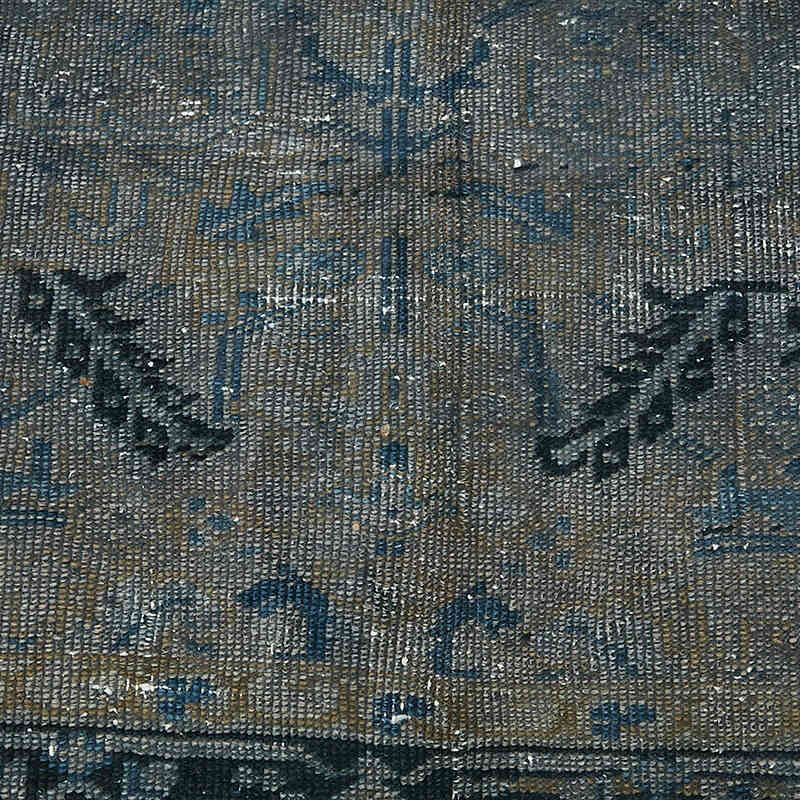 Overdyed Vintage Hand-knotted Oriental Rug - 5' 8" x 7' 5" (68" x 89") - K0082249