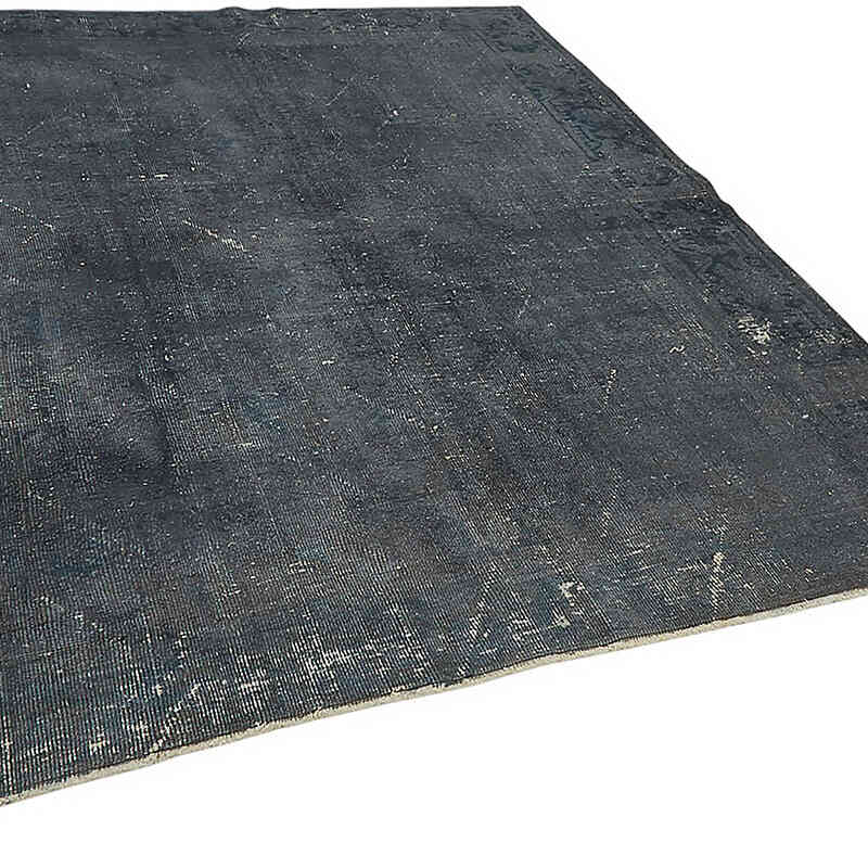 Overdyed Vintage Hand-knotted Oriental Rug - 7' 4" x 8' 10" (88" x 106") - K0082250