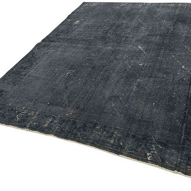 Overdyed Vintage Hand-knotted Oriental Rug - 7' 4" x 8' 10" (88" x 106") - K0082250