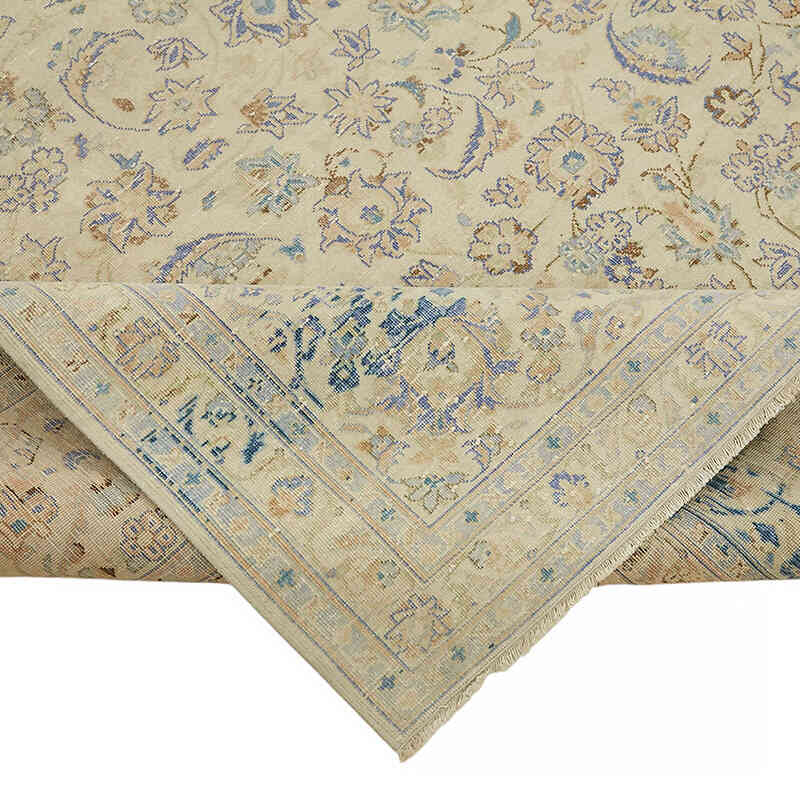 Vintage Hand-Knotted Oriental Rug - 9' 2" x 12' 8" (110" x 152") - K0082254