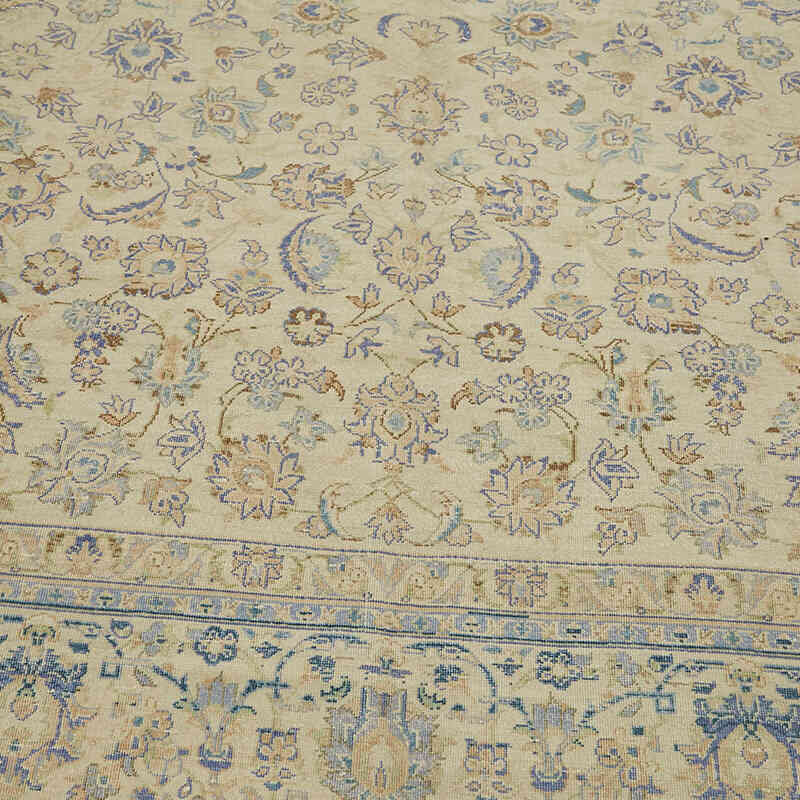 Vintage Hand-Knotted Oriental Rug - 9' 2" x 12' 8" (110" x 152") - K0082254