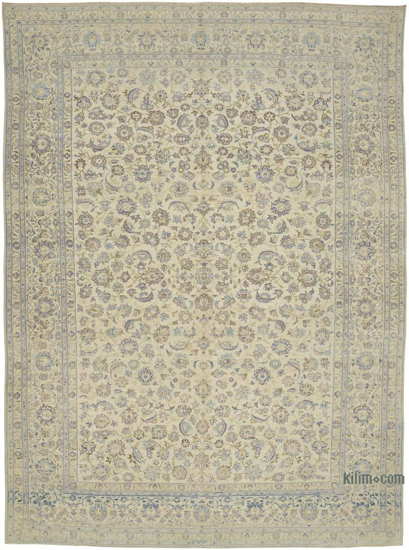 Vintage Hand-Knotted Oriental Rug - 9' 2" x 12' 8" (110" x 152") - K0082254